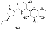 Clindamycin hydrochloride Structure
