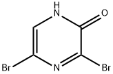 3,5-Dibromo-2-hydroxypyrazine Structure