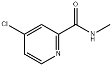 4-Chloro-N-methylpicolinamide Structure
