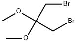 1,3-Dibromo-2,2-dimethoxypropane Structure