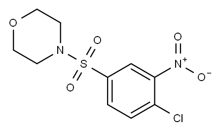 4-(4-CHLORO-3-NITRO-BENZENESULFONYL)-MORPHOLINE Structure