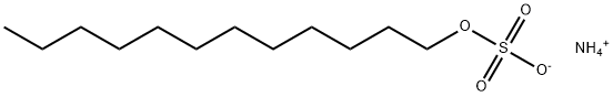 Ammonium lauryl sulfate Structure