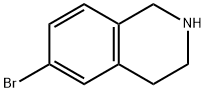 6-bromo-1,2,3,4-tetrahydroisoquinoline Structure