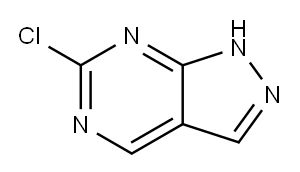 6-Chloro-1H-pyrazolo[3,4-d]pyrimidine Structure