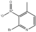 2-BROMO-3-NITRO-4-PICOLINE Structure