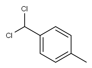 1-(DICHLOROMETHYL)-4-METHYLBENZENE Structure
