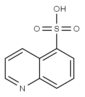 quinoline-5-sulphonic acid  Structure