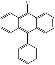 9-Bromo-10-phenylanthracene Structure