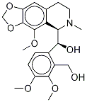 [S-(R*,S*)]-3,4-dimethoxy-alpha1-(5,6,7,8-tetrahydro-4-methoxy-6-methyl-1,3-dioxolo[4,5-g]isoquinolin-5-yl)-o-xylene-alpha,alpha'-diol Structure