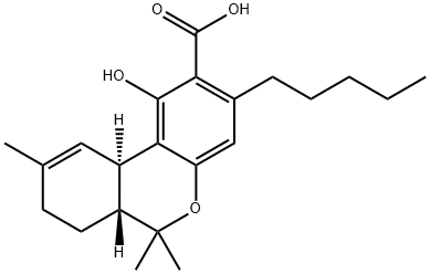 Delta9-Tetrahydrocannabinolic acid A solution Structure