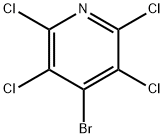 4-Bromo-2,3,5,6-tetrachloropyridine Structure
