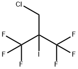 3-CHLORO-2-(TRIFLUOROMETHYL)-2-IODO-1,1,1-TRIFLUOROPROPANE Structure