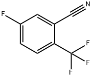 5-FLUORO-2-(TRIFLUOROMETHYL)BENZONITRILE Structure