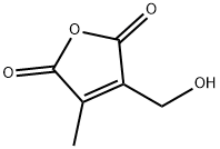 2,5-Furandione, 3-(hydroxymethyl)-4-methyl- (9CI) Structure