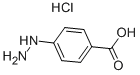 4-Hydrazinobenzoic acid hydrochloride Structure