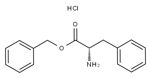 L-Phenylalanine benzyl ester hydrochloride Structure