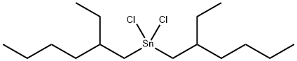 DI-2-ETHYLHEXYLTINDICHLORIDE Structure