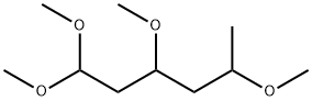 1,1,3,5-Tetramethoxyhexane Structure