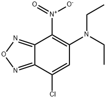 7-CHLORO-N,N-DIETHYL-4-NITRO-2,1,3-BENZOXADIAZOL-5-AMINE Structure