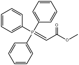 Methyl (triphenylphosphoranylidene)acetate Structure