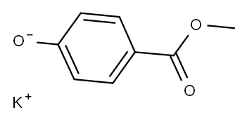 METHYL 4-HYDROXYBENZOATE POTASSIUM Structure