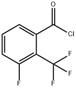 3-Fluoro-2-(trifluoromethyl)benzoyl chloride Structure