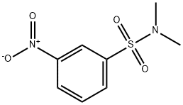 N,N-DIMETHYL 3-NITROBENZENESULFONAMIDE Structure