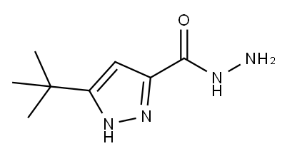 3-(tert-Butyl)-1H-pyrazole-5-carbohydrazide Structure
