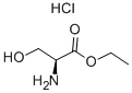 Ethyl L-serinate hydrochloride Structure