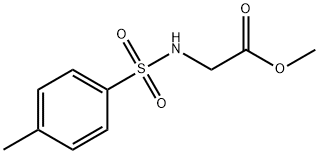 Methyl 2-(4-methylphenylsulfonamido)acetate  Structure