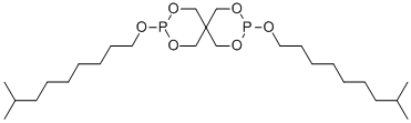 3,9-bis(isodecyloxy)-2,4,8,10-tetraoxa-3,9-diphosphaspiro[5.5]undecane Structure
