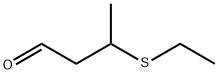 3-(Ethylthio)butanal Structure