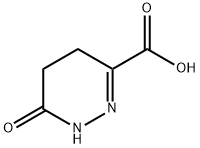 6-OXO-1,4,5,6-TETRAHYDROPYRIDAZIN-3-CARBOXYLIC ACID Structure