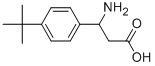 3-AMINO-3-(4-TERT-BUTYL-PHENYL)-PROPIONIC ACID Structure