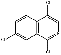 1,4,7-Trichloroisoquinoline Structure