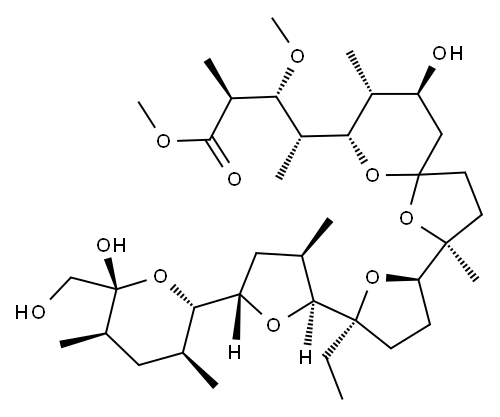 monensin methyl ester Structure