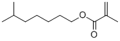 6-Methylheptyl methacrylate Structure