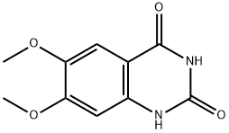 6,7-Dimethoxyquinazoline-2,4-dione Structure