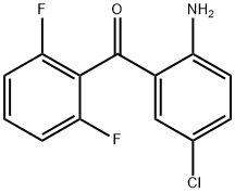 2-AMINO-5-CHLORO-2',6'-DIFLUOROBENZOPHENONE Structure