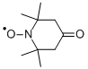 4-Oxo-2,2,6,6-tetramethylpiperidinooxy Structure