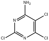 4-Amino-2,5,6-trichloropyrimidine Structure