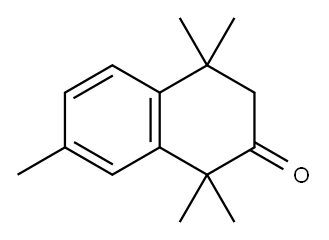 2(1H)-Naphthalenone, 3,4-dihydro-1,1,4,4,7-pentamethyl- Structure