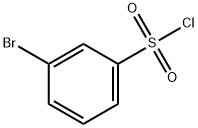 3-Bromobenzenesulfonyl chloride Structure