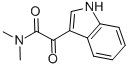INDOLE-3-(N,N-DIMETHYL)GLYOXYLAMIDE Structure