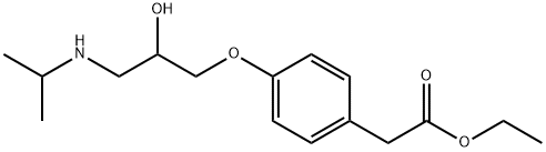 Metoprolol Acid Ethyl Ester Structure