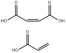 Acrylic acid maleic acid copolymer Structure