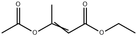 ethyl 3-acetoxy-2-butenoate Structure