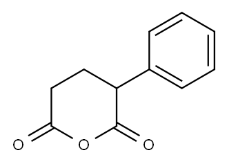 2-PHENYLGLUTARIC ANHYDRIDE Structure