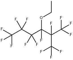 2-(TRIFLUOROMETHYL)-3-ETHOXYDODECAFLUOROHEXANE Structure