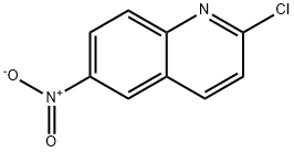 2-CHLORO-6-NITROQUINOLINE Structure